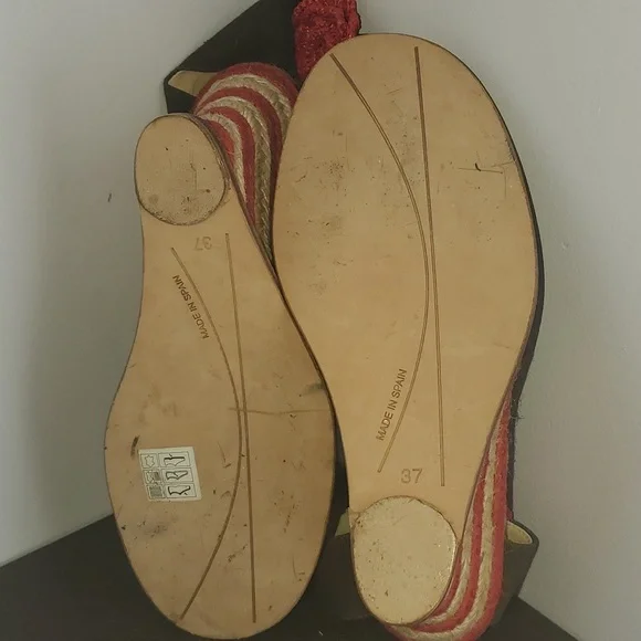 Kate Spade Granda Espadrilles Wedge Sandals - Picture 4 of 6